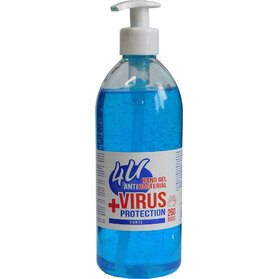 4U Antibakteriálny gel na ruky 500 ml s dávkovačom