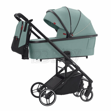CARRELLO - Universal stroller Alfa 2 in 1 Parrot green