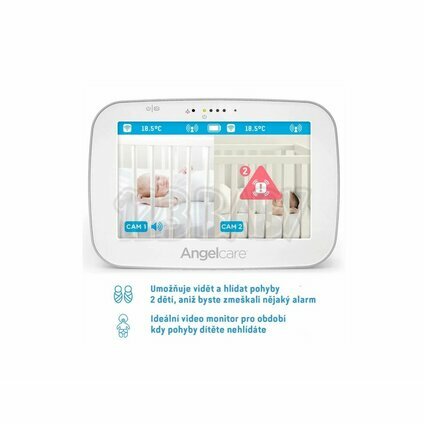 ANGELCARE AC327 Monitor dychu a elektronická video pestúnka