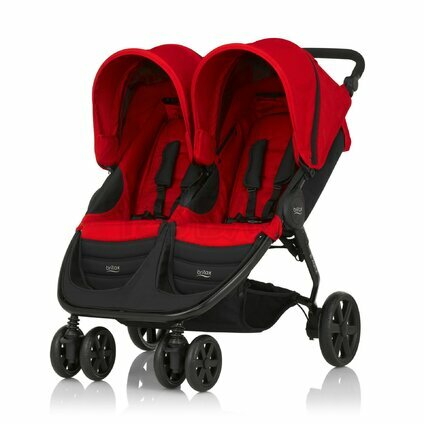 BRITAX - B-AGILE DOUBLE 2016, Flame Red