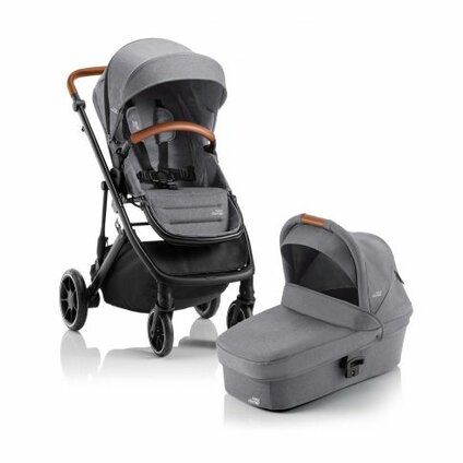 Britax Römer - Set kočík Strider M + hlboká korba, Elephant Grey