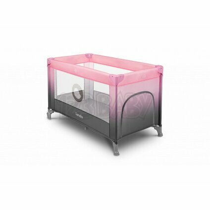 Cestovná postieľka stefi pink ombre
