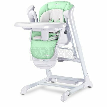 Detská jedálenská stolička 2v1 Caretero Indigo mint