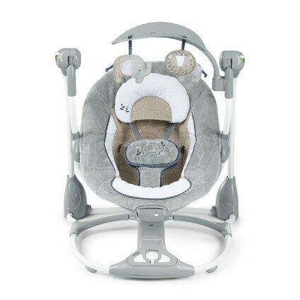 Ingenuity - Hojdačka konvertibilná vibrujúca s melódiou Townsend 2v1 0m+, do 9kg, 2019