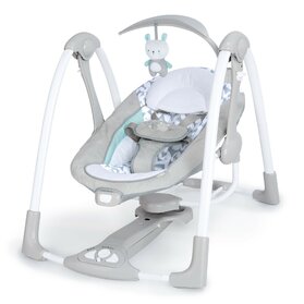 Ingenuity™ - Hojdačka konvertibilná vibrujúca s melódiou Raylan 2v1 0m+, do 9kg, 2019