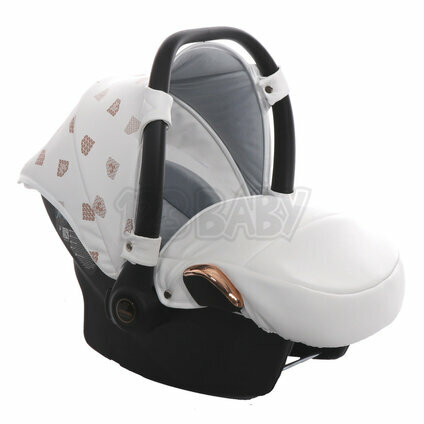 Junama Autosedačka 0-13kg BabySchild Glow 01 White/Copper