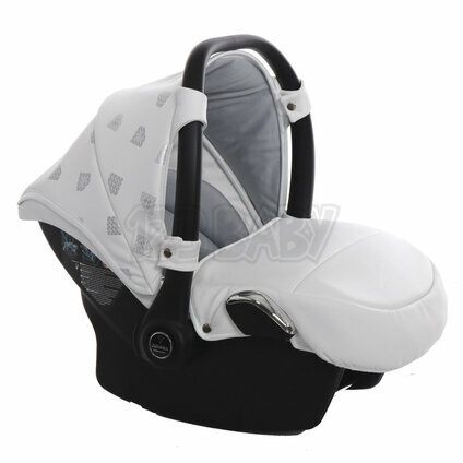 Junama Autosedačka 0-13kg BabySchild Glow 03 White/Silver