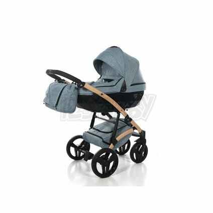 Junama Kočík Vegan 04 Melange Blue