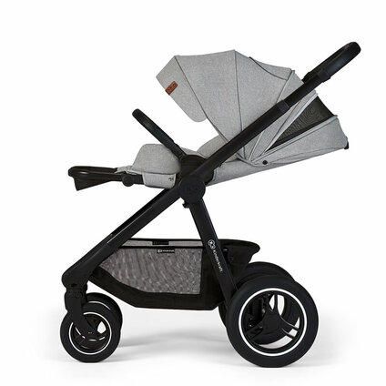 KINDERKRAFT Kočík Everyday 2v1 Light Grey + PETITE&MARS Postieľka cestovná Koot - Lion Grey ZADARMO