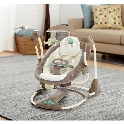 Ležadlo / hojdačka ConvertMe Swing-2-Seat™ Sahara Burst™ (do 9kg )