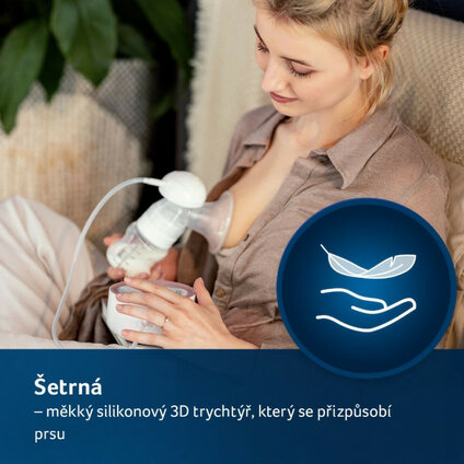 LOVI Odsávačka materského mlieka dvojfázová elektrická Prolactis 3D SOFT