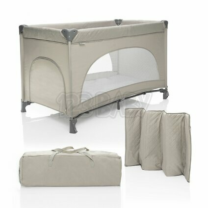 Postieľka skladací Lely, Sand Beige - ZOPA