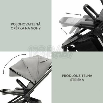 Set kočík Move Cross 3 + hluboká korba Move XL 3 + autosedačka - Zopa