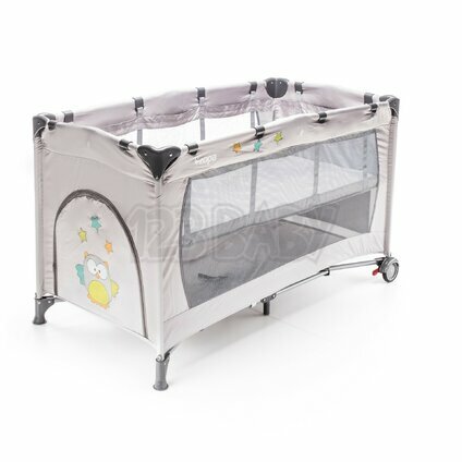 ZOPA Cestovní postýlka NANNY s polohováním, Col. Grifin Grey